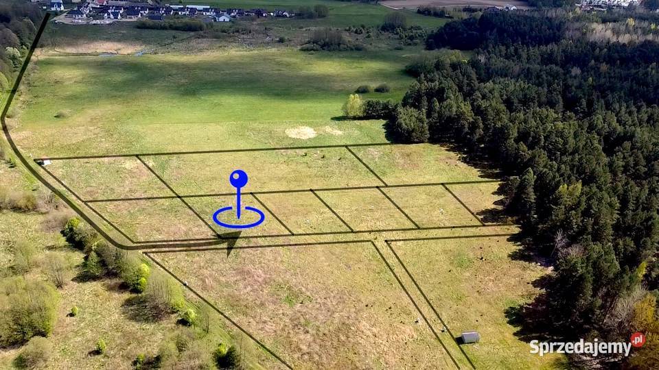 Kształtna działka pod Twój dom 1140m2 Nowodworce