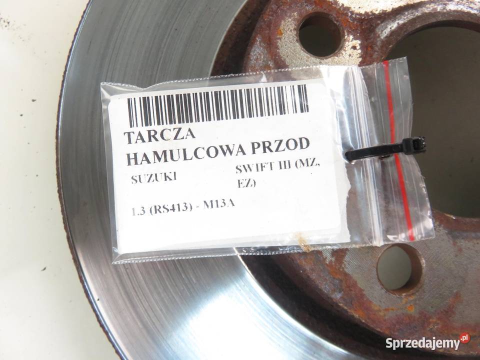 TARCZE HAMULCOWE PRZÓD SUZUKI SWIFT III 13 małopolskie sprzedam