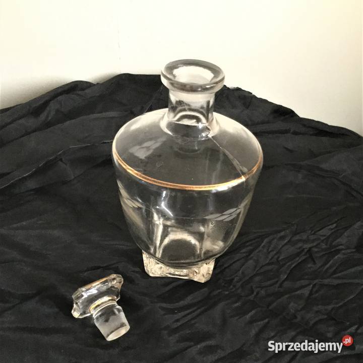 Karafka art deco sygnowana Francja lata 30 Antyki, Sztuka, Kolekcje