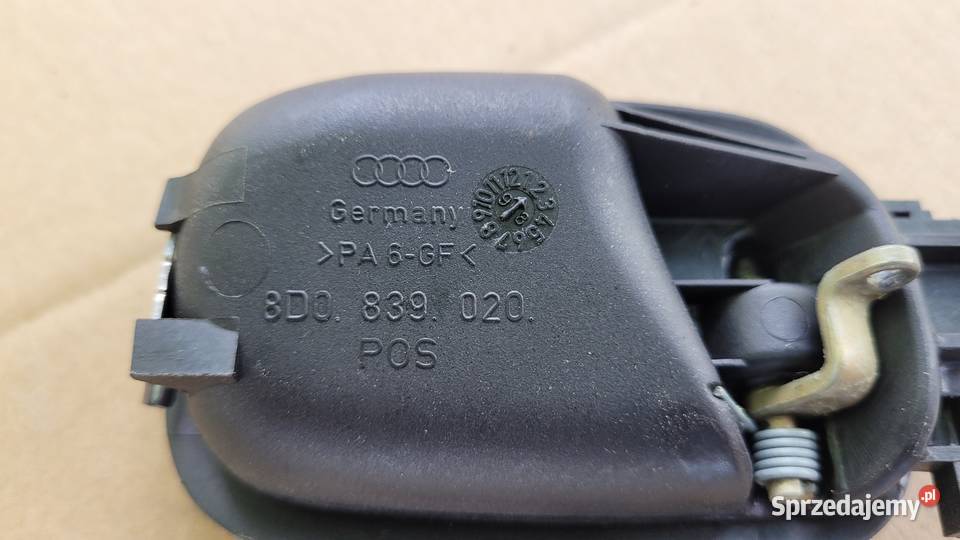 Klamka wewnętrzna PT AUDI A4 B5 8D0 839 020 Piaski sprzedam