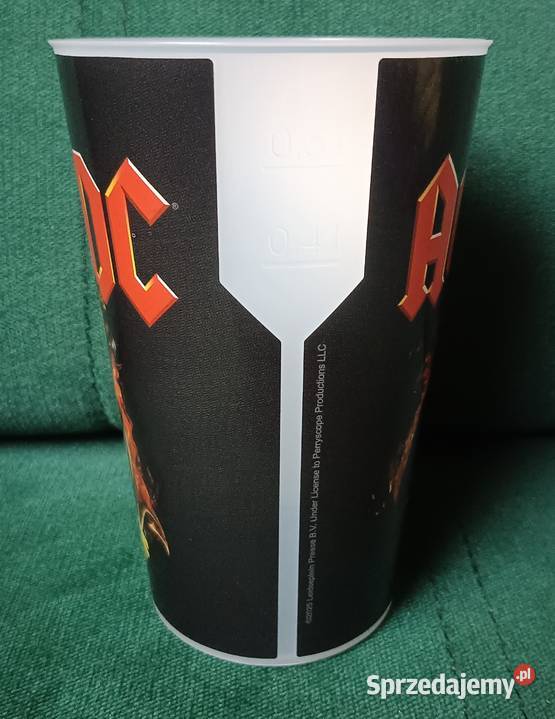 ACDC PWRUP tour kubek z koncertu w Warszawie