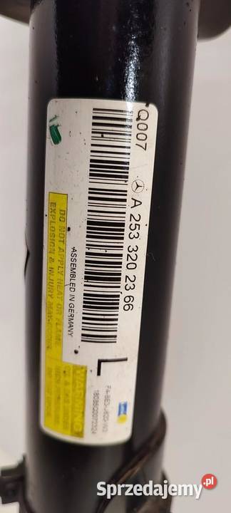 MERCEDES GLC W253 X253 AMORTYZATOR LEWY PRZÓD