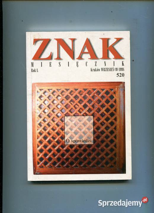 Znak Miesięcznik 1998 520 zachodniopomorskie Szczecin
