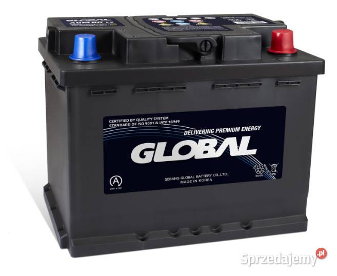 Akumulator Global AGM STARTSTOP 60Ah 640A PŁOCK osobowe Płock