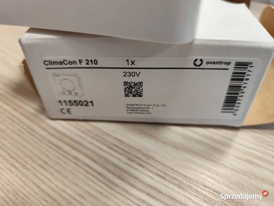 Termostat pokojowy ClimaCon F210 OVENTROP 230V Lublin