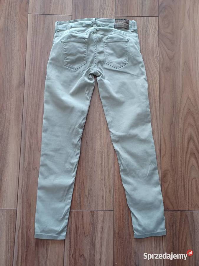 Spodnie zielone proste ZARA rozmiar 36S Rzeszów