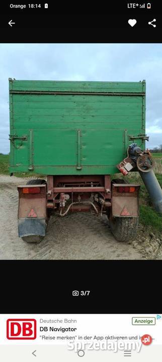 Przyczepa wywrotka 16 Ton Małomierzyce