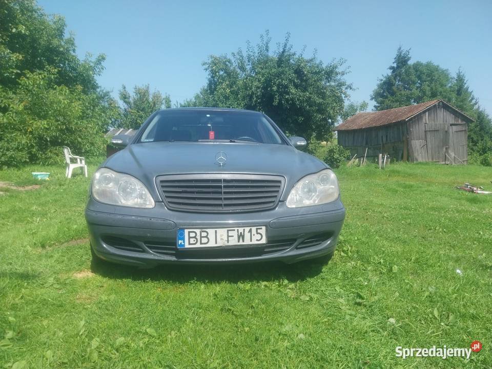 Mercedes w220 32 Rok produkcji 2003 Górowo Iławeckie