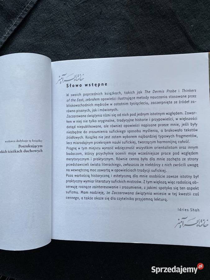 ZACZAROWANA SWIATYNIA Idries Shah Proza i poezja