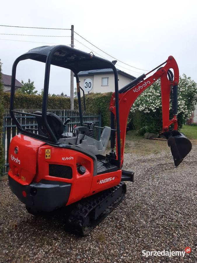 minikoparka kubota kx 0154 jcb yanmar cat bobcat Majdan Królewski