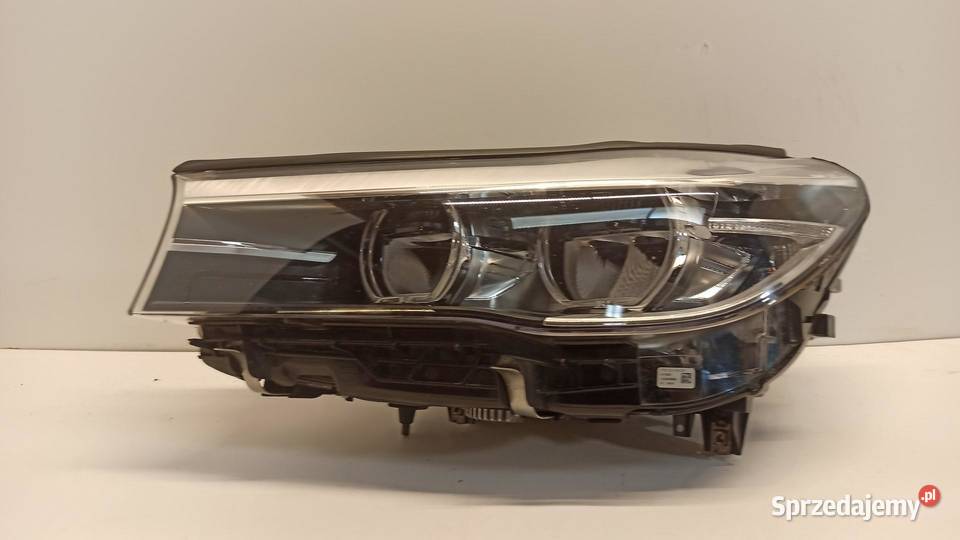 BMW 7 G11 LAMPA LEWY PRZÓD ANGLIK 7483897 RHD Lampy przednie