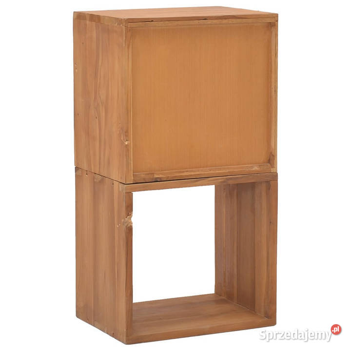 Szafka 40x30x76 lite drewno tekowe WM326129 mazowieckie Warszawa