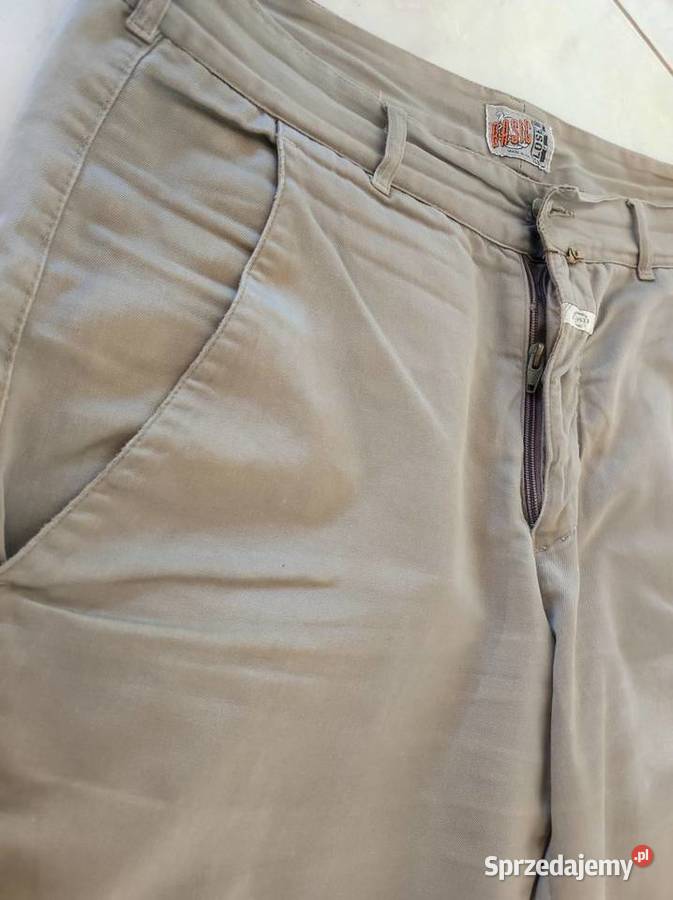 unikat włoskie vintage spodnie materiałowe świętokrzyskie sprzedam