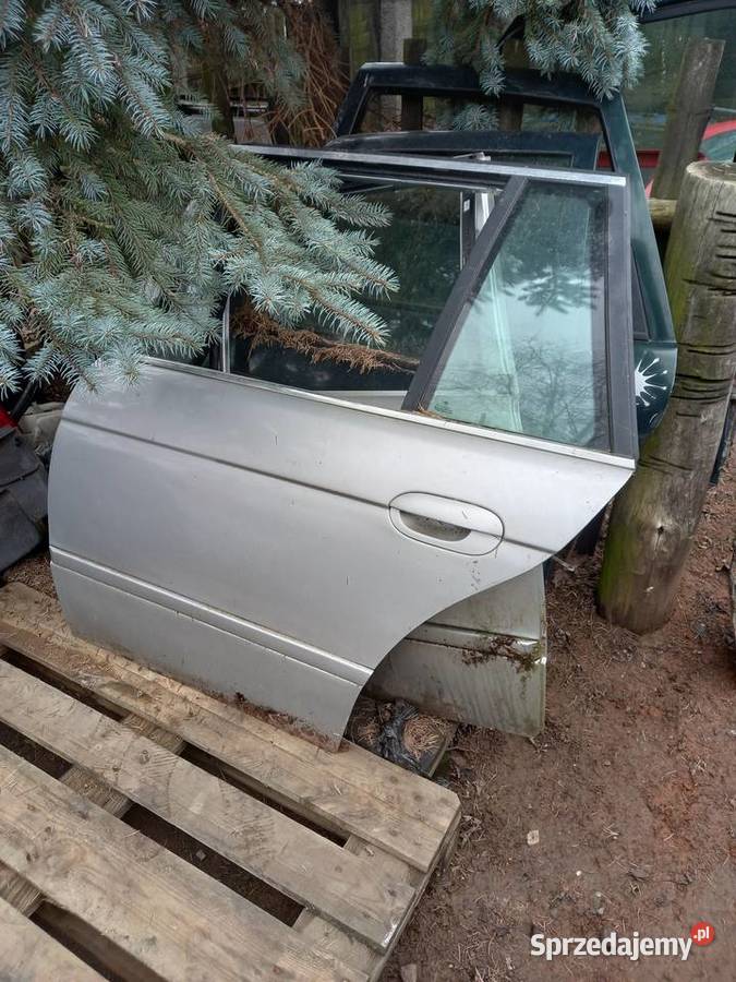 Bmw e39 drzwi tył kombi titansilber Płock