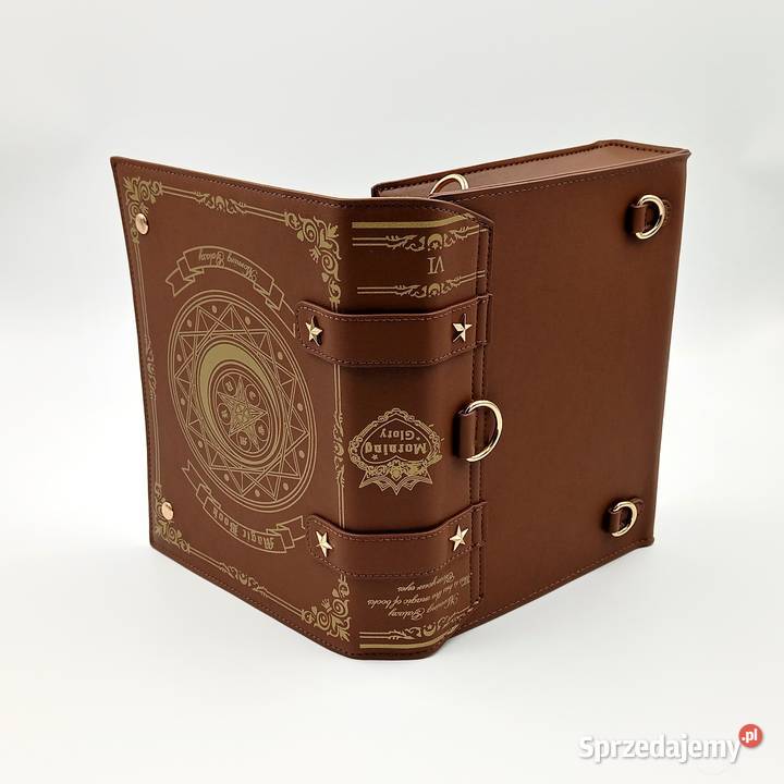 Torba plecak na ramie sórzana księga czarów brąz Inny rodzaj  śląskie Zawiercie