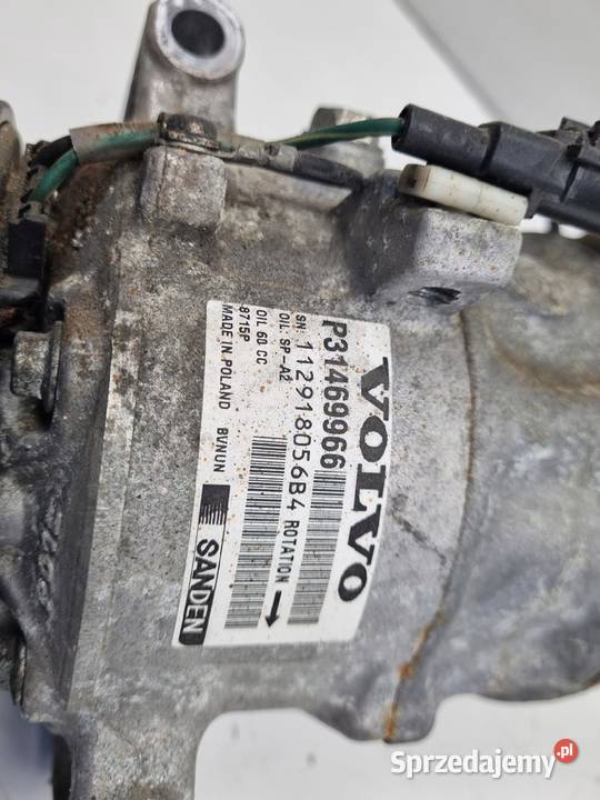 SPRĘŻARKA KLIMATYZACJI Volvo V40 II 15 T2 pompa Chełm sprzedam
