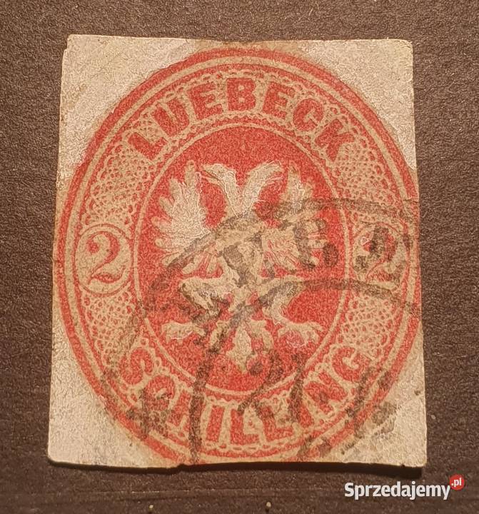 Prusy Lubeka 1863 Mi 10A Wałbrzych