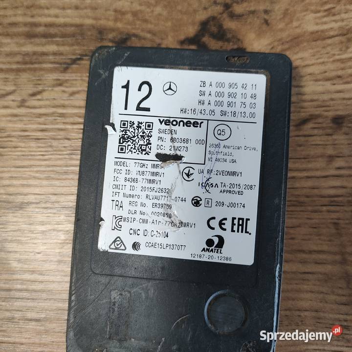 radar mercedes Tarnowskie Góry