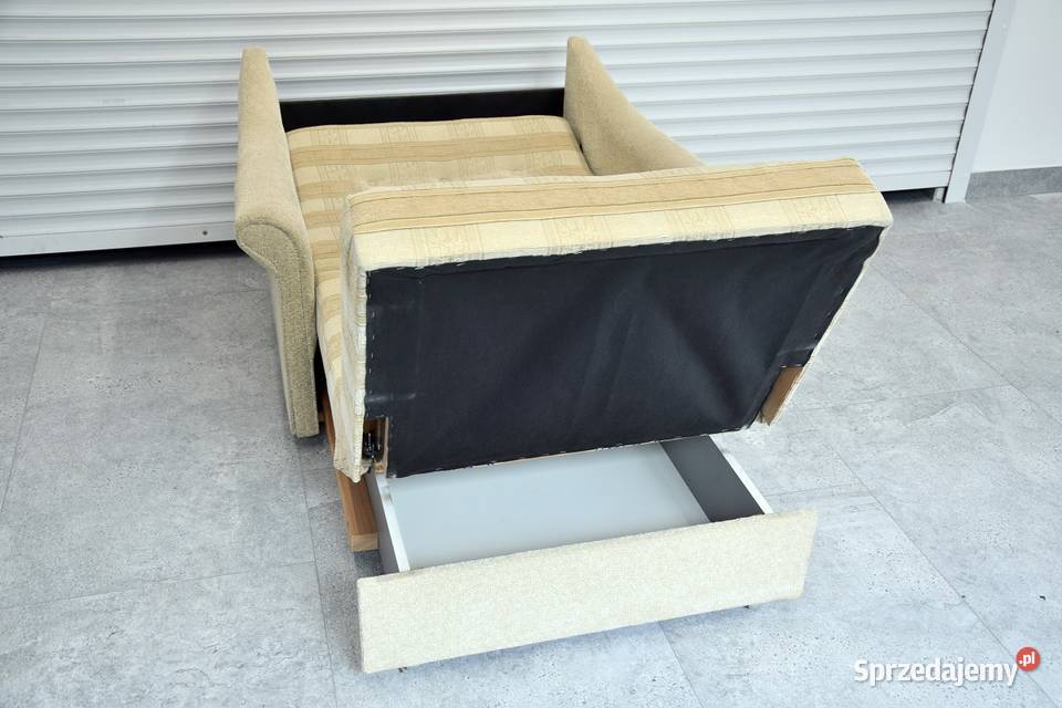 fotel rozkładany funkcja spania stan idealny Olsztyn
