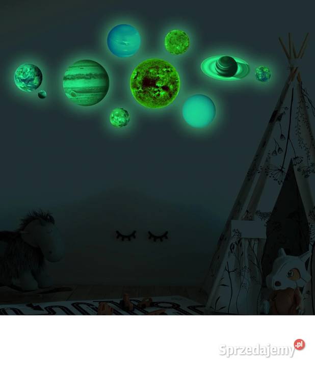 Niebo fluorescencyjneUkład słoneczny 100 gwiazd Płock