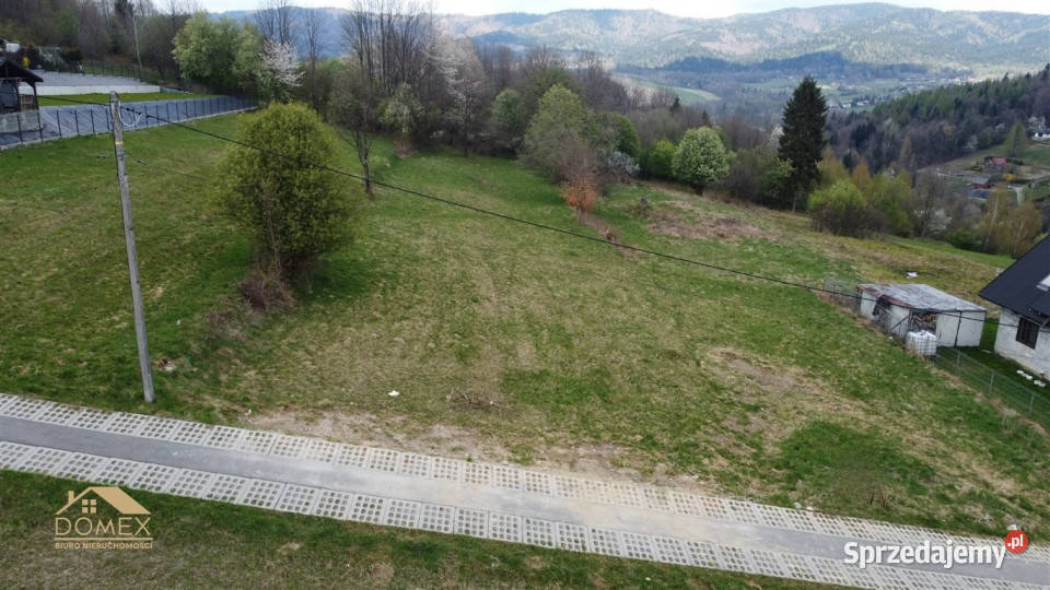 Działka na sprzedaż Ślemień 2300m2