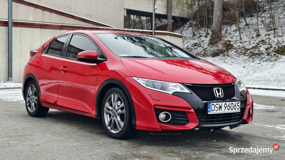 Honda Civic IX 2015r 18 142 salon polska lakier metallic Nowy Sącz