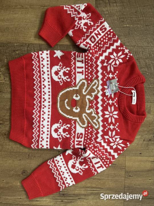Sweter świąteczny 104 uniseks Wyszków