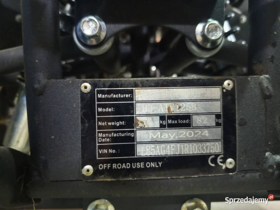 Quad Beretta Spider 125 dolnośląskie Głogów