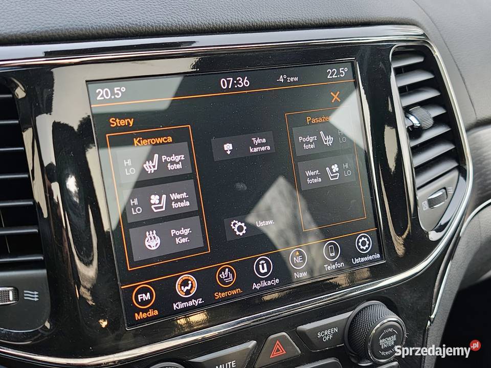 Jeep Grand Cherokee High Altitude wwwmilaauto elektrochrom. lusterka boczne