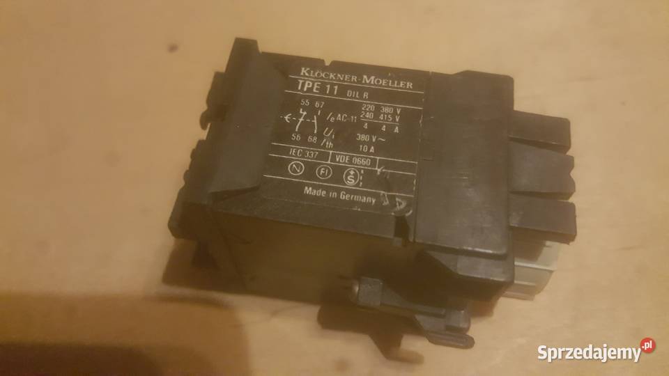 Przekaźnik czasowypneumatyczny Moeller TPE 11 wielkopolskie Poznań sprzedam