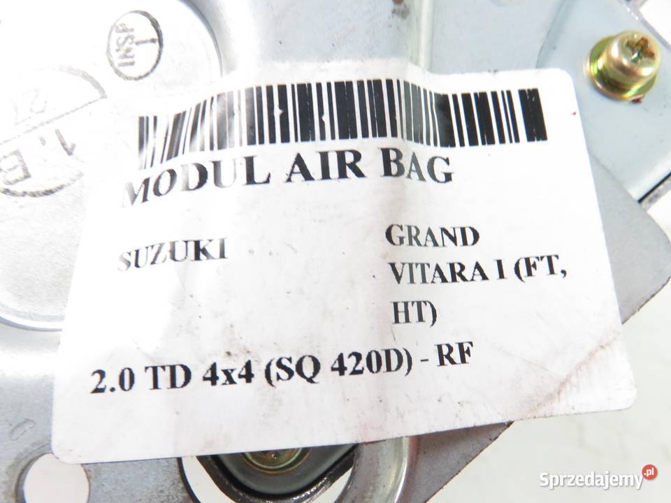MODUŁ AIRBAG SUZUKI GRAND VITARA I 1523002043 osobowe sprzedam