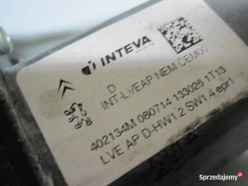 CITROEN C3 PICASSO LIFT 14r podnośnik szyby