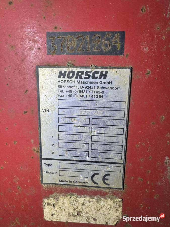 Horsch cruiser 6 xl 2018 Gruber nie kverneland Sieradz