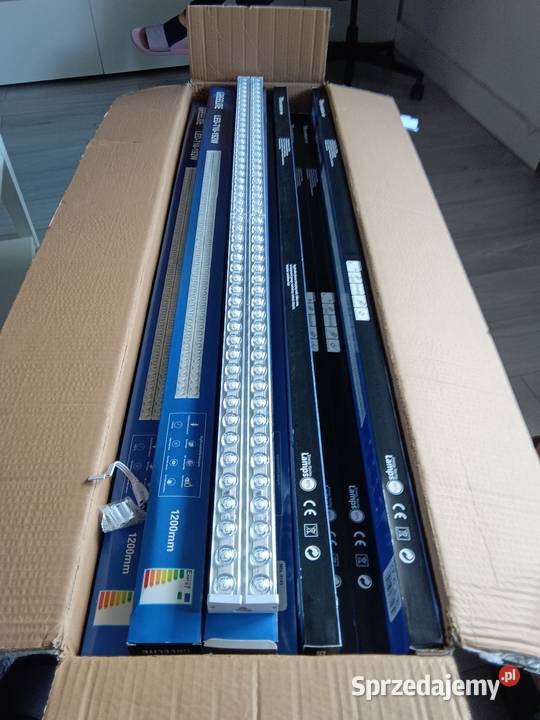 Lampy LED soczewka 192waty zimne białe światło