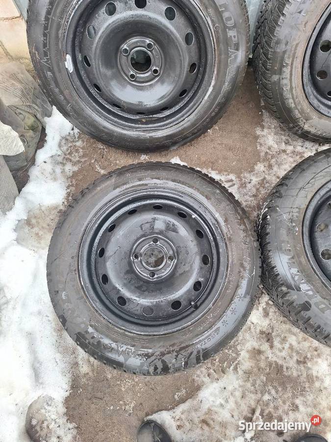 Koła zimowe 15 4x100 Renault Dacia Nissan felgi Libiszów