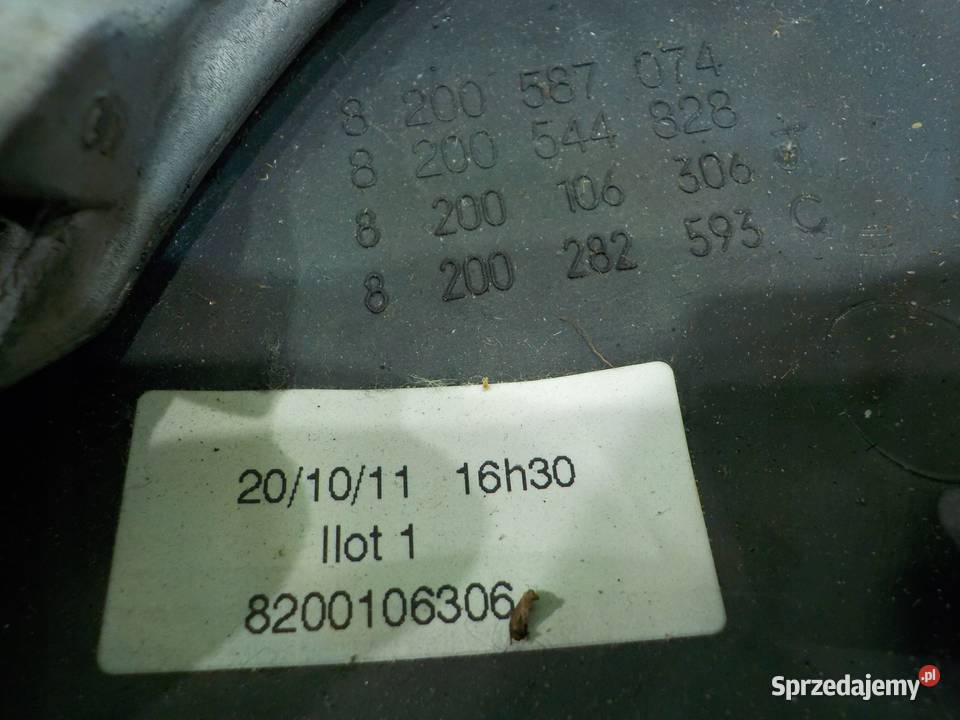 RENAULT KANGOO II III 15 DCI 11r VAN kierownica