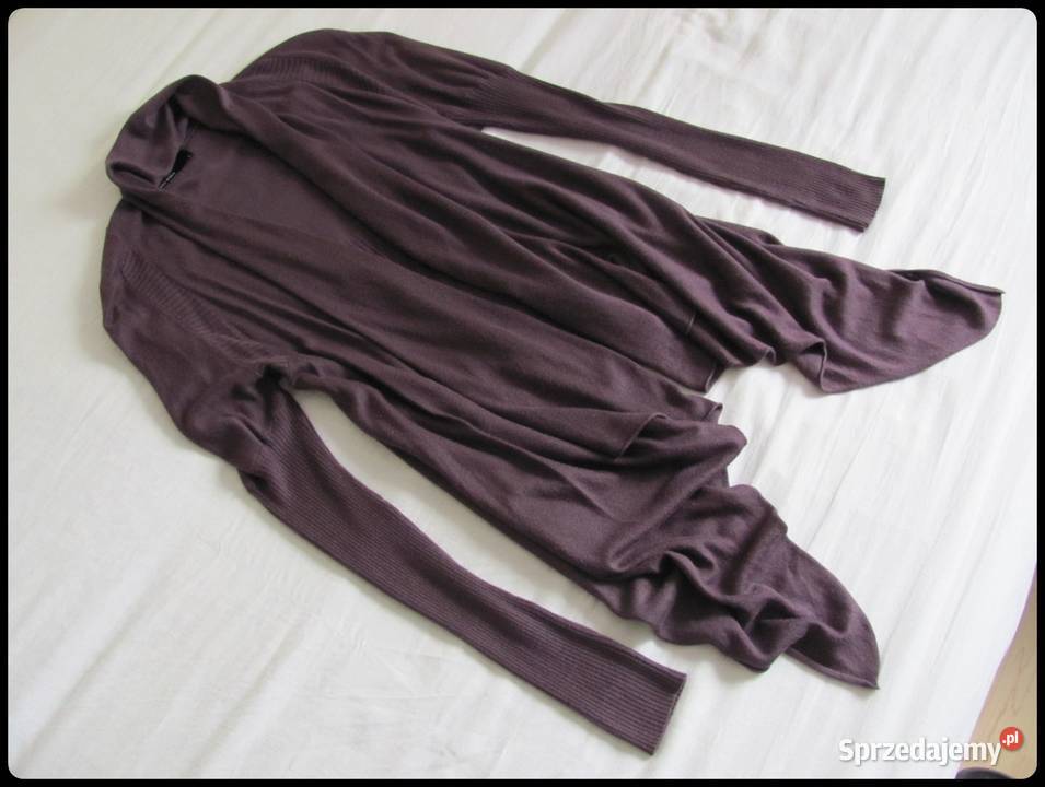 Śliwkowa narzutka sweter Vero Moda rozmiar 36 Płock