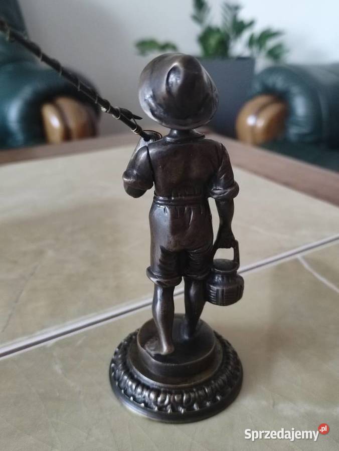 UNIKAT 1919 A Schreter Poznań Rybak z rzadką Janów Lubelski