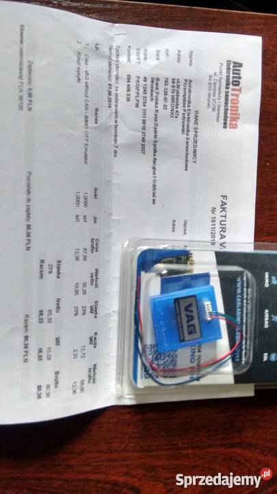 Emulator immobilisera VAG 742 podkarpackie Stalowa Wola