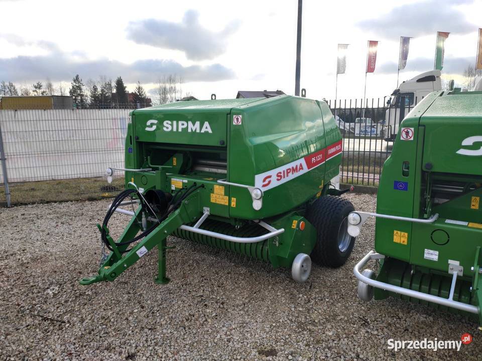 Prasa rolująca Sipma 1221 1211 FARMA PLUS 1210 łódzkie Kozenin
