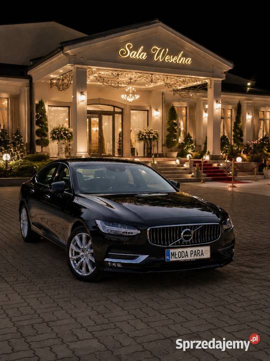 Auto Samochód do Ślubu Volvo s90 Poliester Wolne Wynajem pojazdów