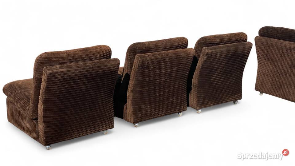 Modułowy narożnik wypoczynkowy vintage lata 70 zachodniopomorskie Gryfice