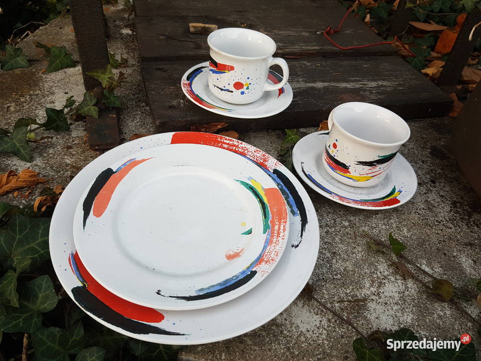 Tułowice zestaw porcelitowy śląskie