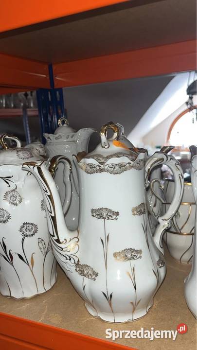 Dzbanek Secesja Dmuchawce Bez sygnatury Gdańsk