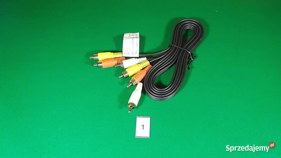 Kabel połączeniowy AudioVideo 3xCINCH3xCINCH 18m śląskie Chorzów