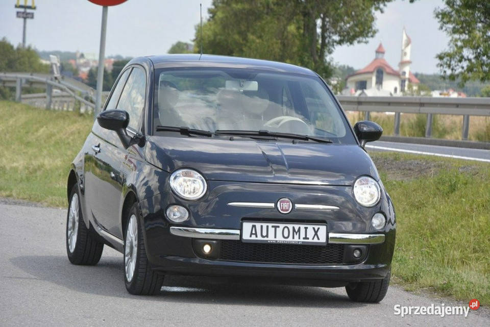 Fiat 500 12 Benzyna klimatyzacja panorama elektryczne lusterka Sędziszów Małopolski