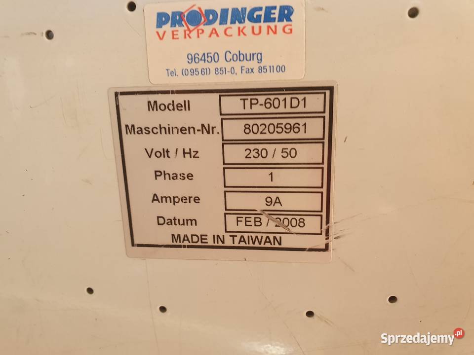 Bandownica wiązarka automatyczna TP601D1 Strzelin