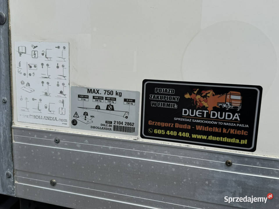 Renault Master 23 145 Koła Bliźniacze Duży klimatyzacja Widełki