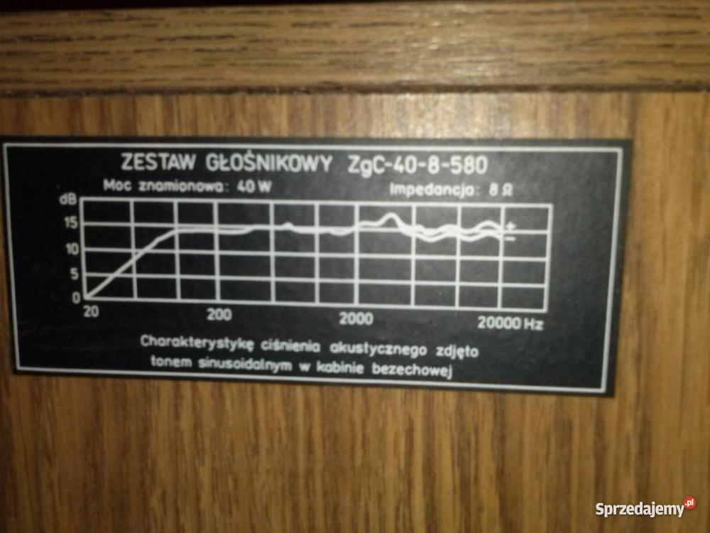 kolumny Unitra Tonsil ZgC408580 Tarnów