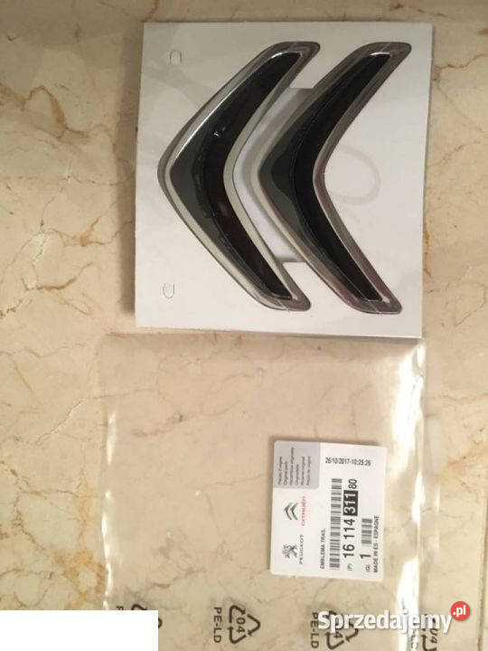 CITROEN CACTUS NAPIS ZNACZEK EMBLEMAT NOWY LOGO osobowe Kozubszczyzna